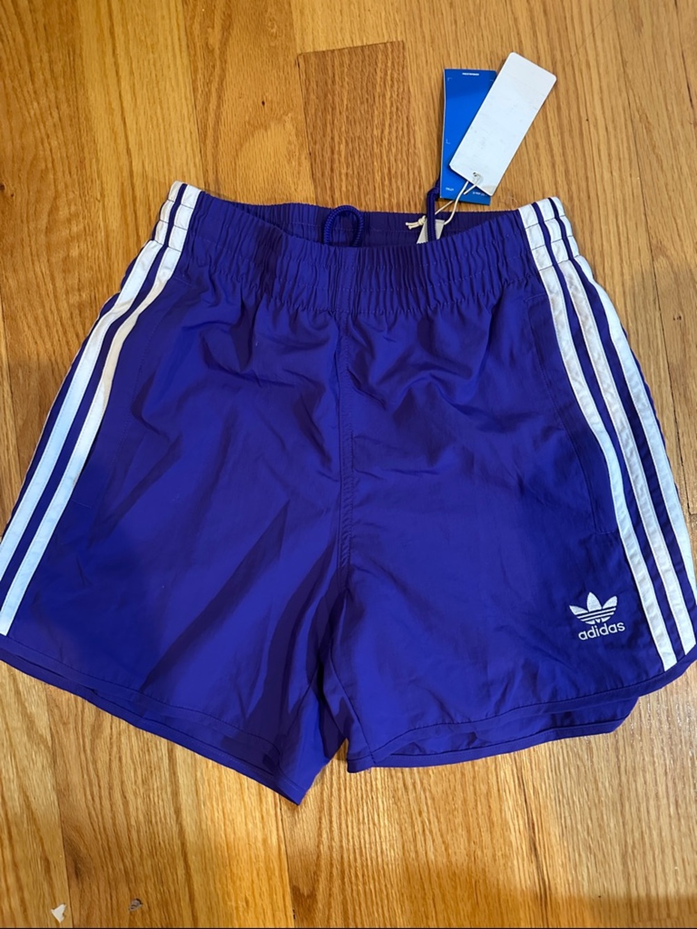 adidas sprinter purple women’s XS shorts